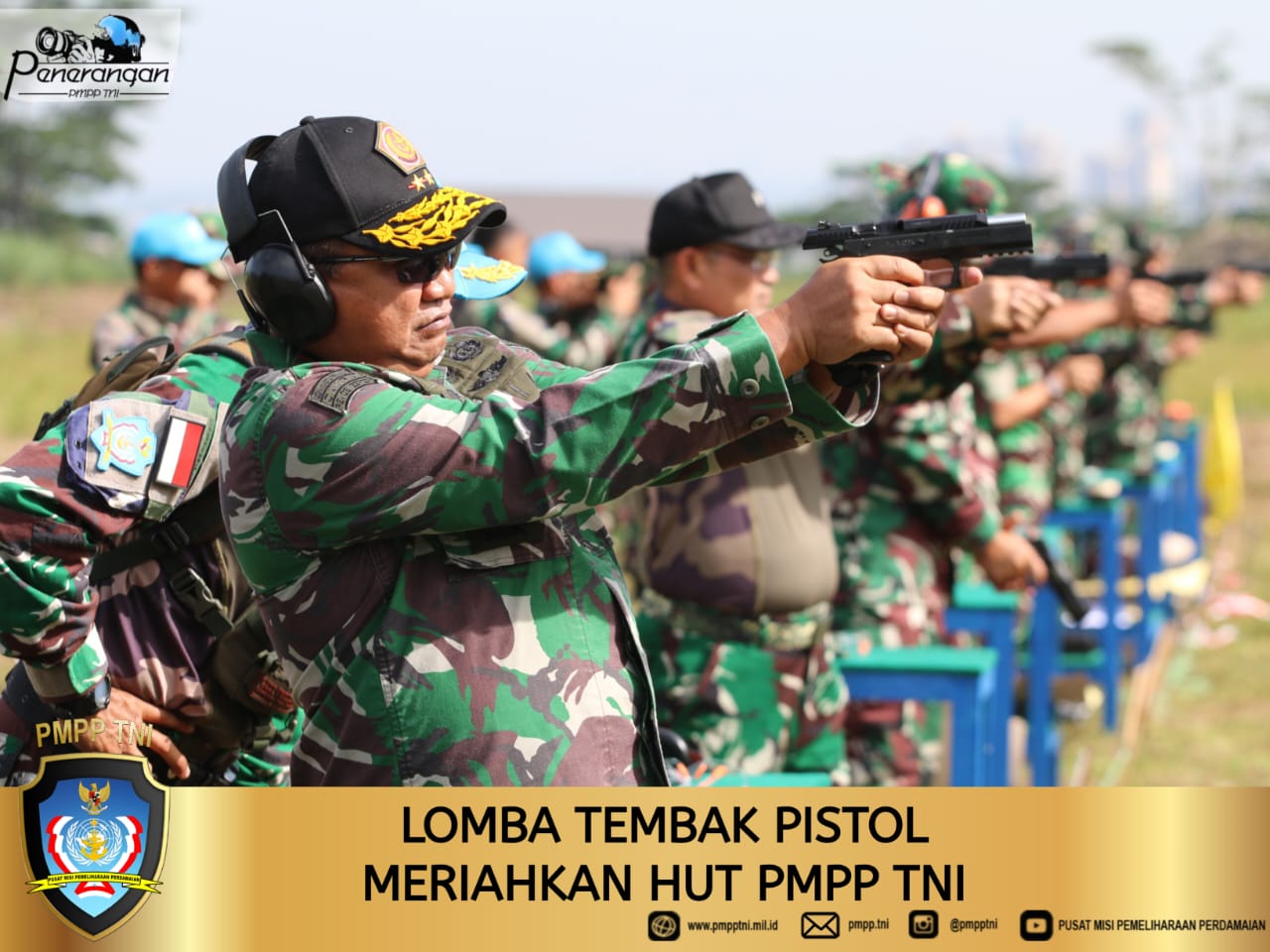 Lomba Tembak Pistol Meriahkan HUT PMPP TNI