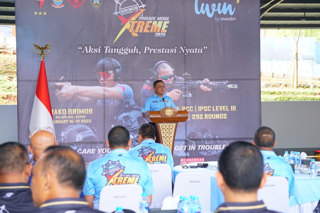 Korbrimob Polri Gelar Kejuaraan Menembak Internasional “Brimob Xtreme 2025”