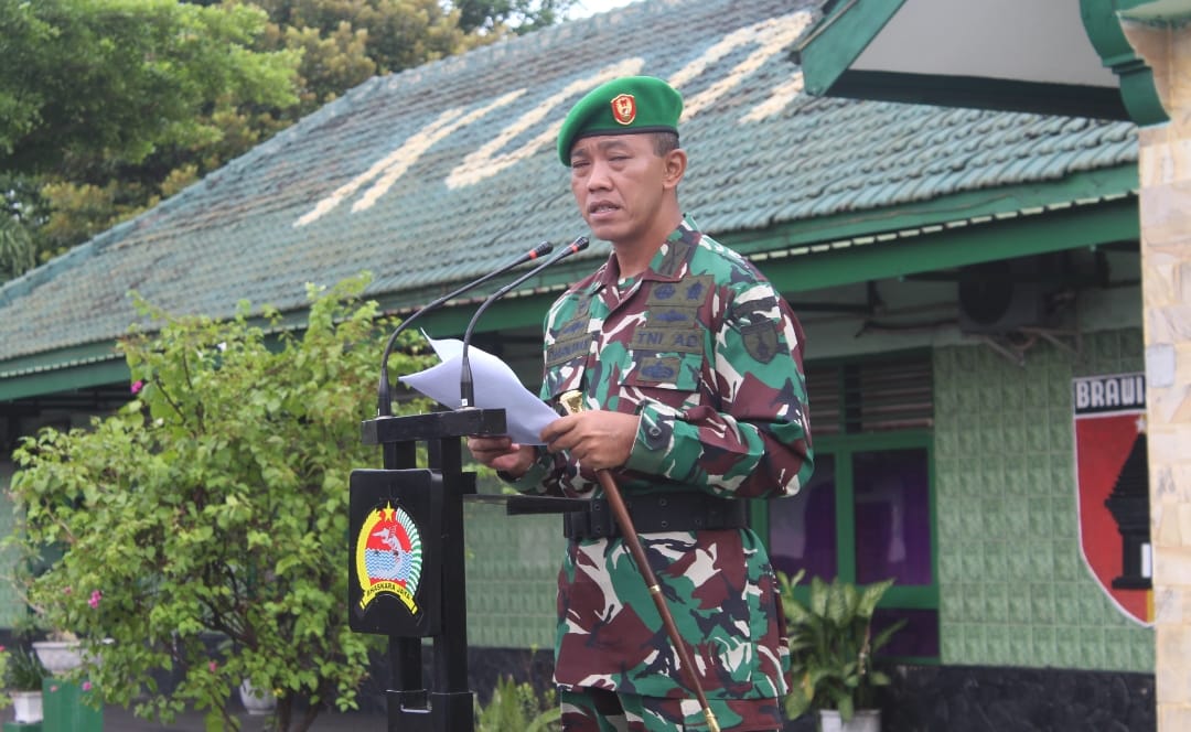 Kenang Jasa Pahlawan, Kodim 0830/Surabaya Utara Gelar Upacara Bendera 17an