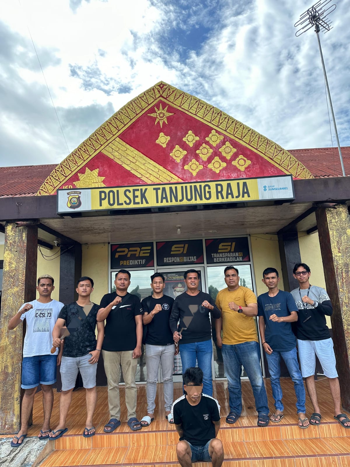 Polsek Tanjung Raja Berhasil Amankan Pelaku Pengeroyokan