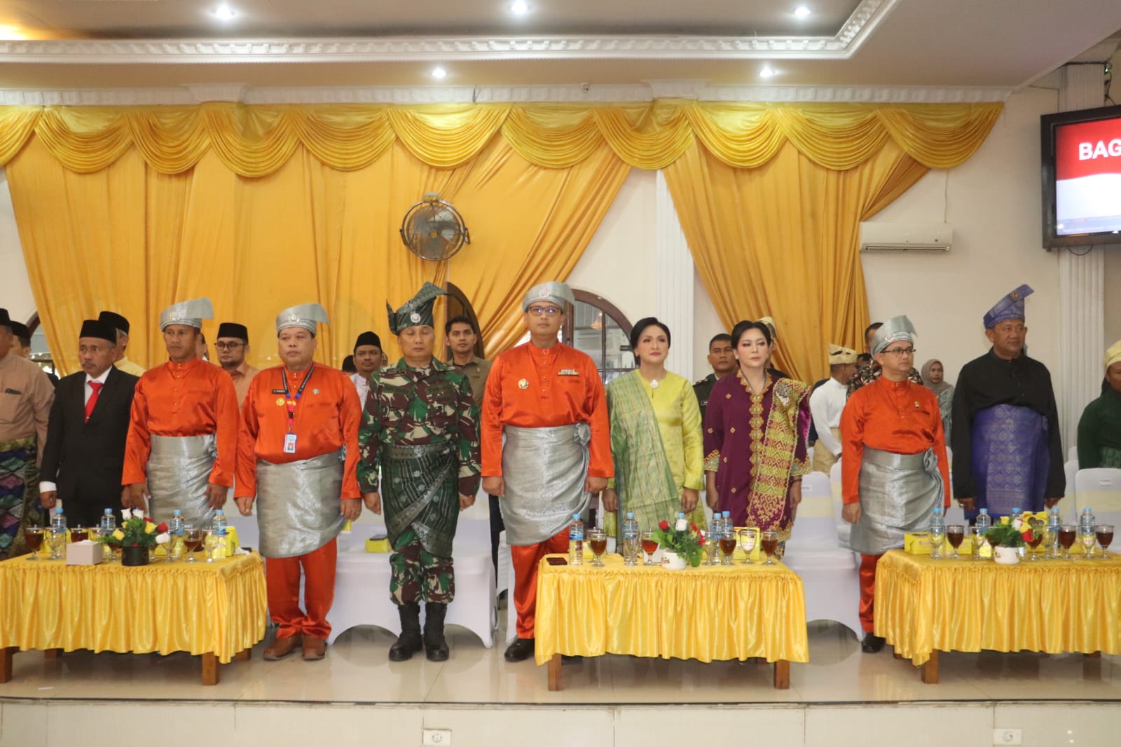 Kapolres Langkat menghadiri Resepsi Peringatan Hari Jadi Kabupaten Langkat Ke-275 