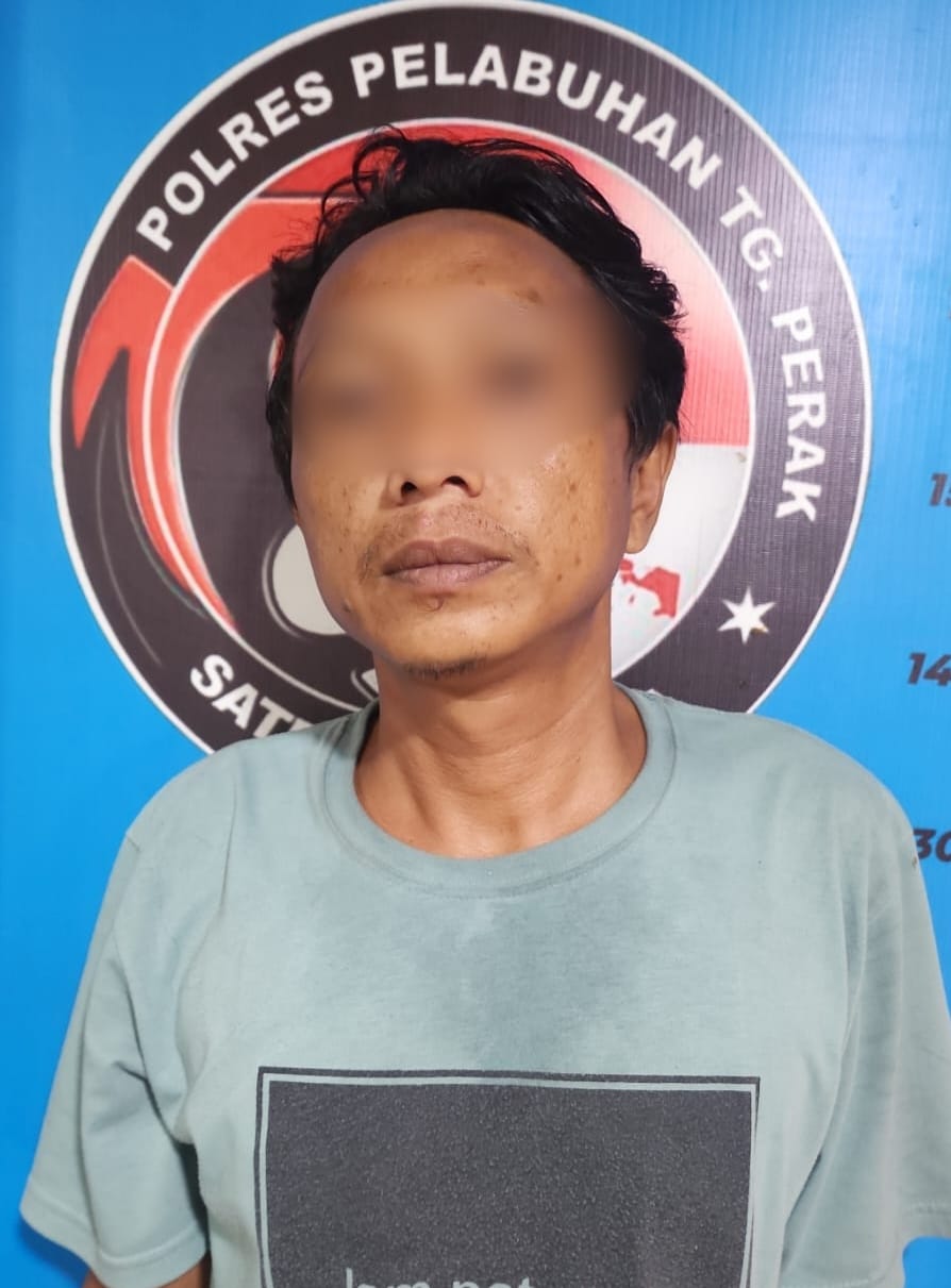 Satresnarkoba Polres Tanjung Perak  Amankan Pengedar Sabu di Banjarsugihan Surabaya