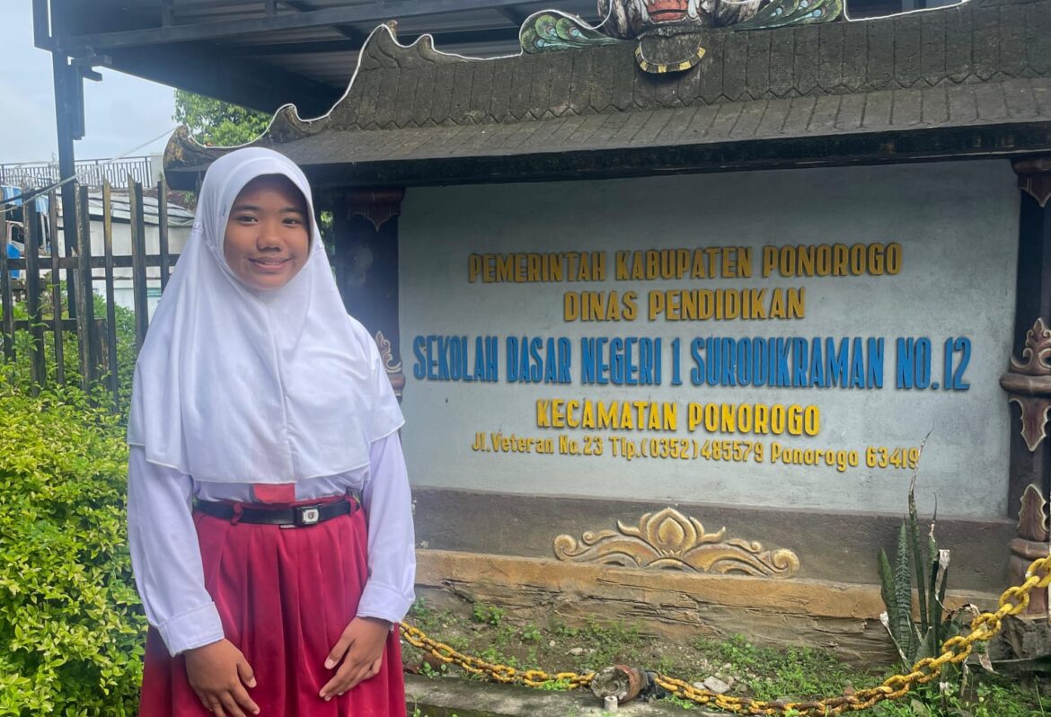 Berkat Presiden Prabowo, Murid SD di Ponorogo Bisa Menabung