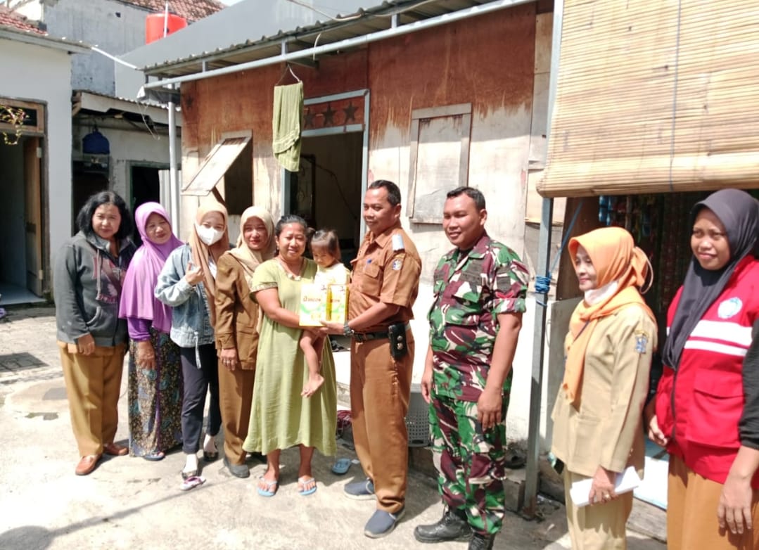 Pendampingan Kunjungan Balita Stunting di Kelurahan Babat Jerawat