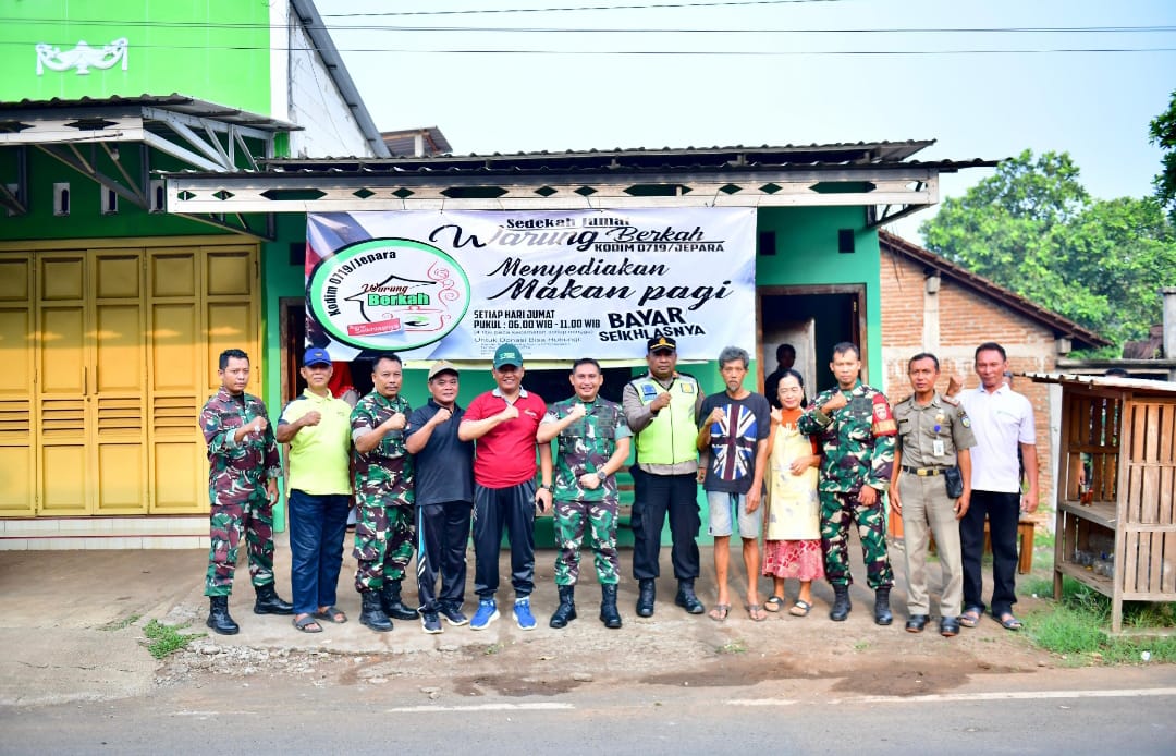 Program Warung Berkah Kodim 0719/Jepara: Menggerakkan Ekonomi UMKM Desa dengan Keberkahan