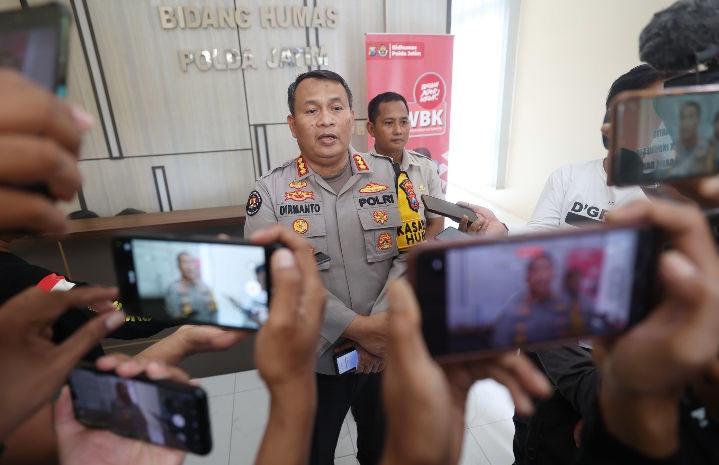 Polda Jatim Beri Trauma Healing Korban Ledakan di Puri Mojokerto