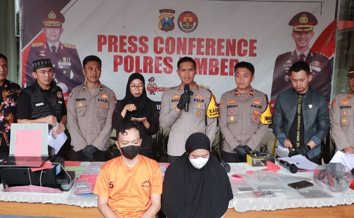 Polres Jember Berhasil Amankan Pasutri Pemalsu Dokumen Kredit Rugikan Bank 750 Juta