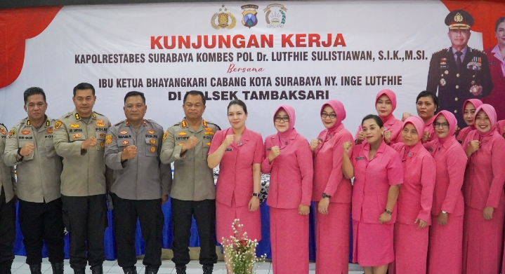 Kunjungan Kerja Kapolrestabes Surabaya: Wujudkan Polri Humanis dan Profesional di Mata Masyarakat