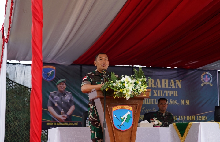 Kunjungan Kerja ke Kodim 1209/Bky, Pangdam XII/Tpr : Babinsa Harus Selalu Hadir Untuk Rakyat FC