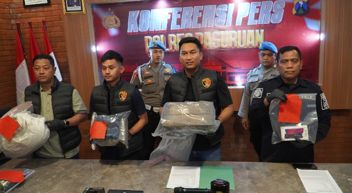Polres Pasuruan Berhasil Amankan Tersangka Pembunuhan Tukang Las di Purwosari