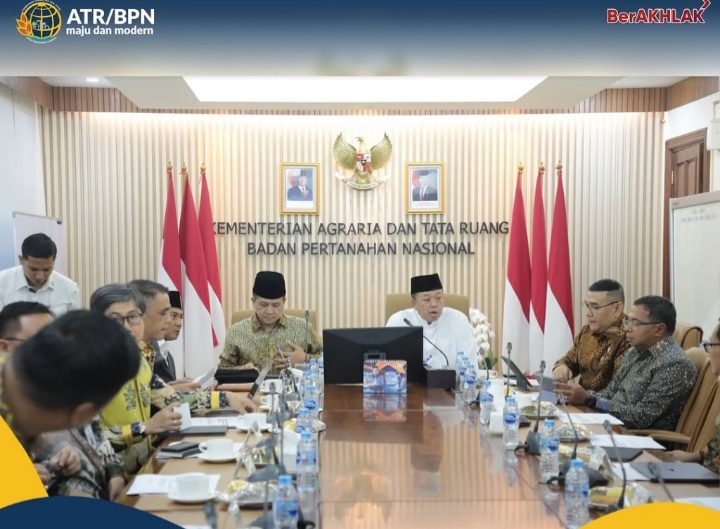 Sukseskan Program Kebijakan Satu Peta, Kementerian ATR/BPN Ajak Kementerian Transmigrasi