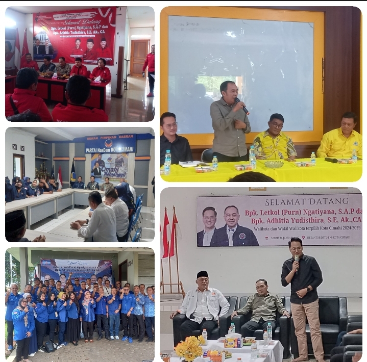 Ngatiyana-Adhitia Yudistira Safari Politik, Soal Perluasan Wilayah dan Cimahi Militer Mengemuka   