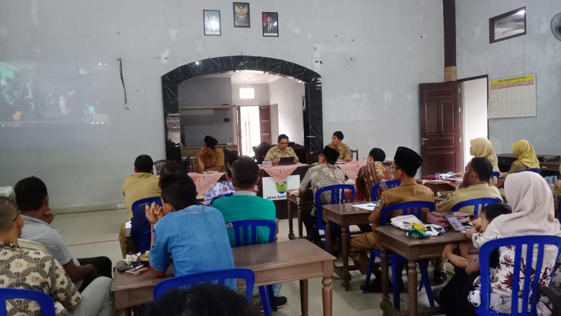 Babinsa Kodim 0719 / Jepara Hadiri Rapat Persiapan Lomba Desa Tingkat Kabupaten
