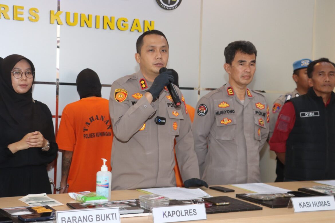 Polres Kuningan Ungkap 7 Kasus Narkoba dalam Dua Bulan Terakhir