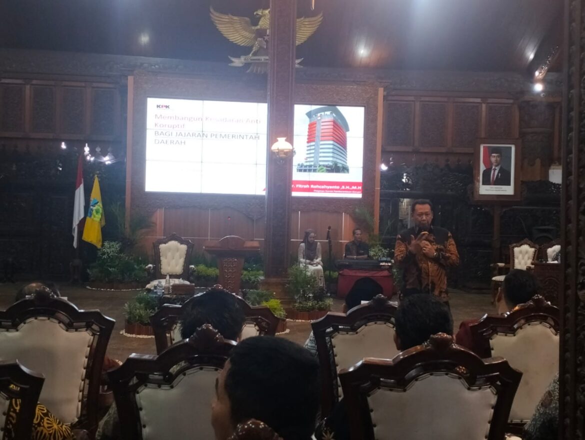 Wakil Ketua KPK RI Tawarkan Konsep IDOLA dan Gatotkaca dalam membangun Kesadaran Antikoruptif