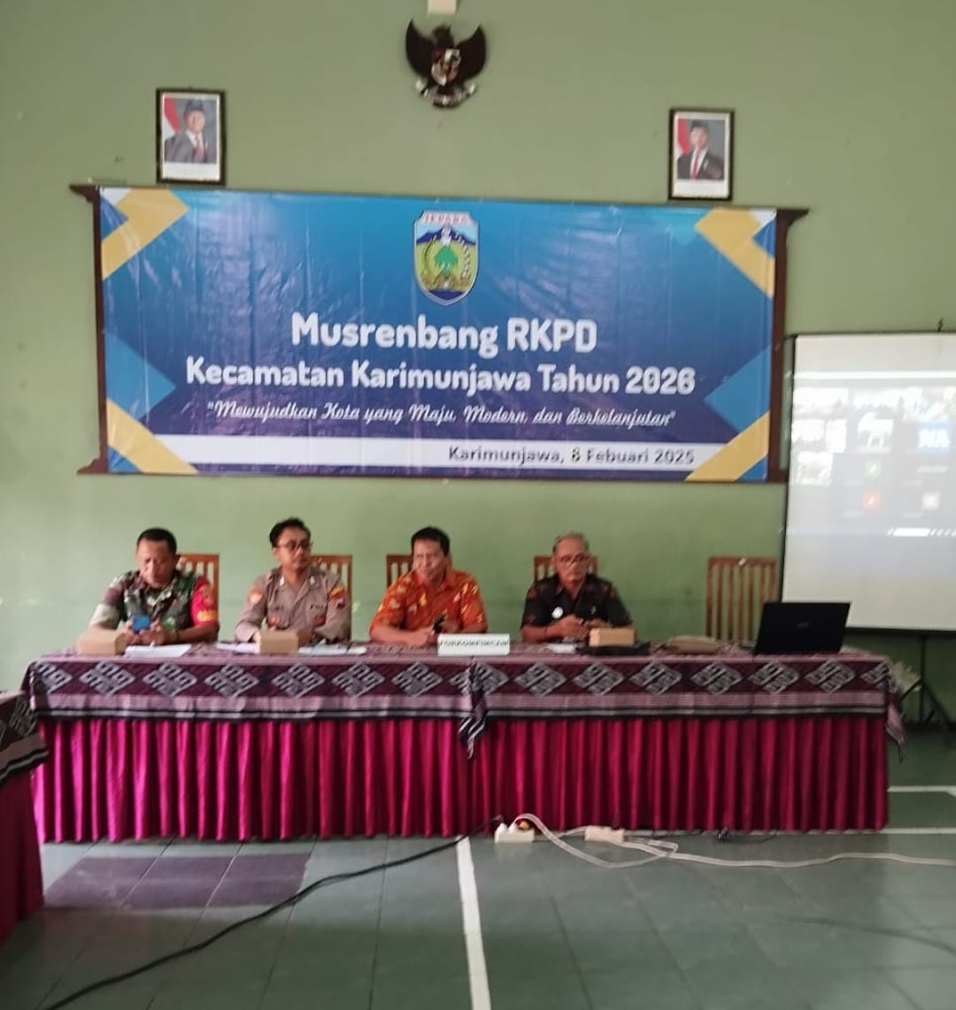 Babinsa Koramil 10 / Karimunjawa, Kodim 0719 / Jepara Hadiri Musrenbang RKPD Kecamatan Karimunjawa Tahun 2026