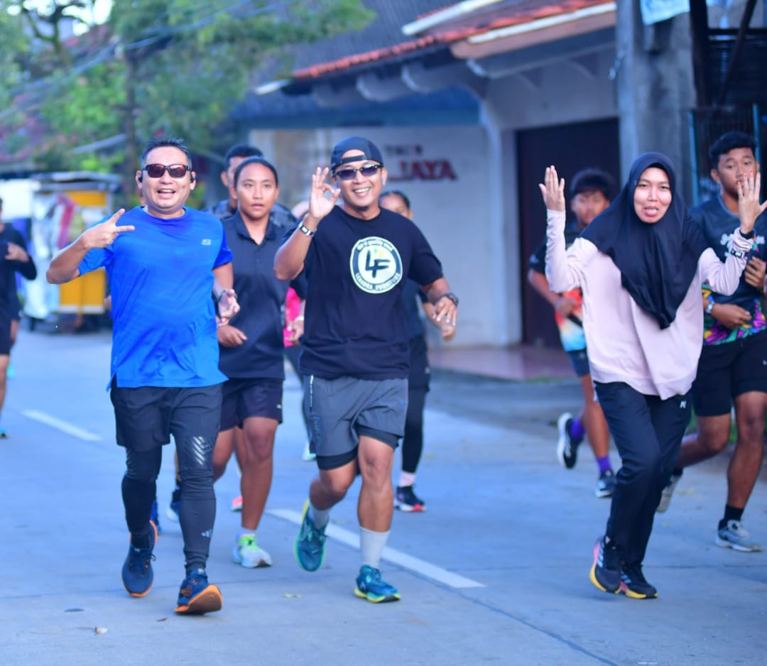 Dandim 0719 / Jepara Buka Event 5K Fun Run Herbalife dan Ikut Berlari Bersama Peserta