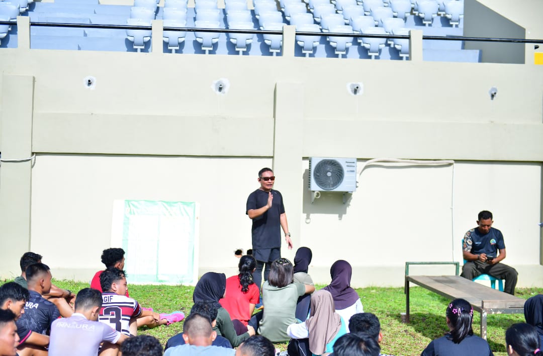 Peserta Program SERANI Kodim 0719 / Jepara Jalani Evaluasi Garjas, Persiapan Menuju Seleksi TNI