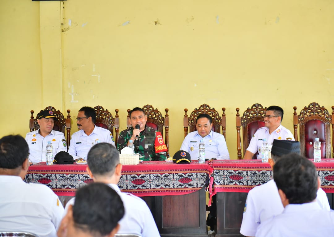 Dandim 0719 / Jepara Dampingi Pj. Bupati Edy Supriyanta dalam Acara Pamitan di Kecamatan Welahan