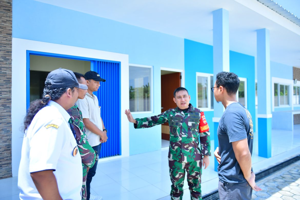 Dandim 0719 / Jepara Cek Kesiapan SPPG di Desa Kalipucang, Pastikan Kesiapan Operasional