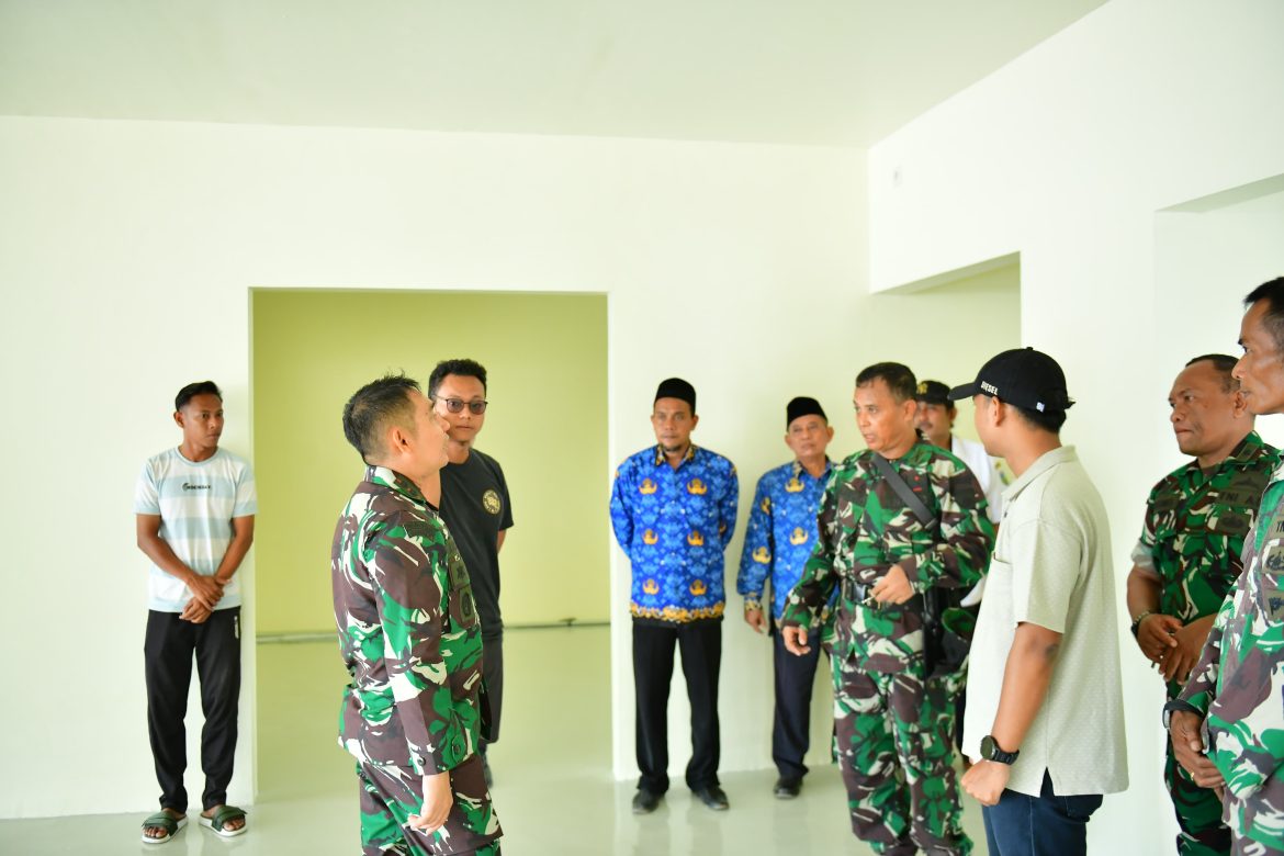 Dandim 0719 / Jepara Cek Kesiapan SPPG di Desa Kalipucang, Pastikan Kesiapan Operasional
