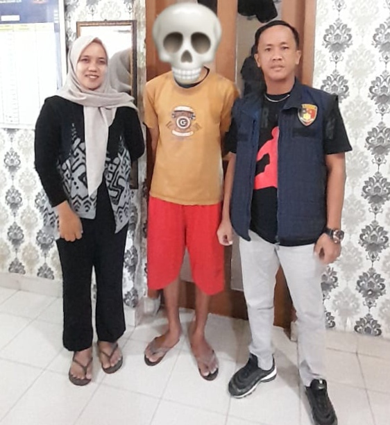 Polsek Muara Kuang Titipkan Tahanan ke Rutan Lapas Tanjung Raja