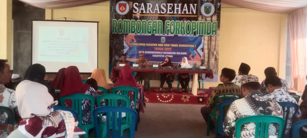 Pasiter Kodim 0719 / Jepara Kapten Inf Ngadino Menjadi Narasumber Penyuluhan Non Fisik TMMD Sengkuyung Thp. I TA 2025 di Desa Kendeng Sidialit