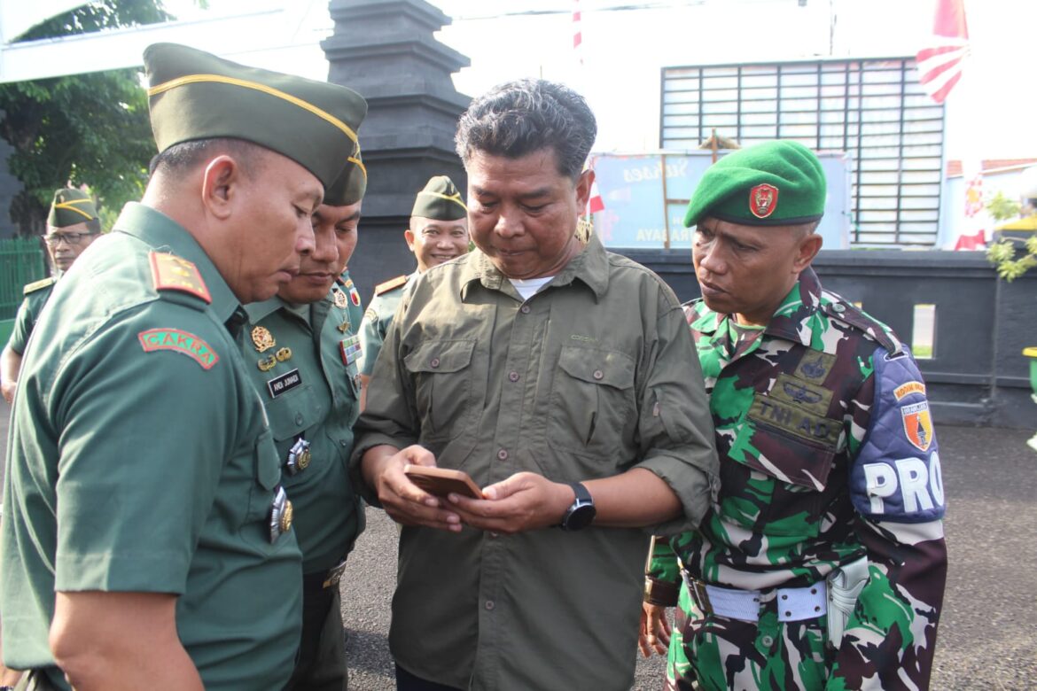 Komitmen Perangi Judi Online, Kodim 0830 Surabaya Periksa Ponsel Prajurit