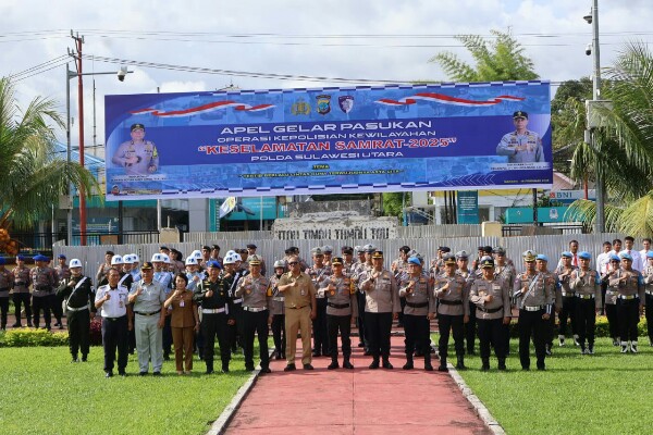 Selama 14 Hari Polda Sulut dan Jajaran Gelar Operasi Keselamatan 2025