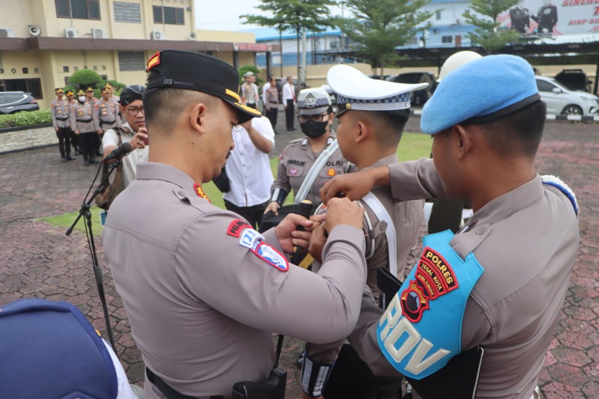 Wujudkan Kamseltibcar Lantas, Polres Tegal Kota Gelar Operasi Keselamatan Lalu Lintas Candi 2025
