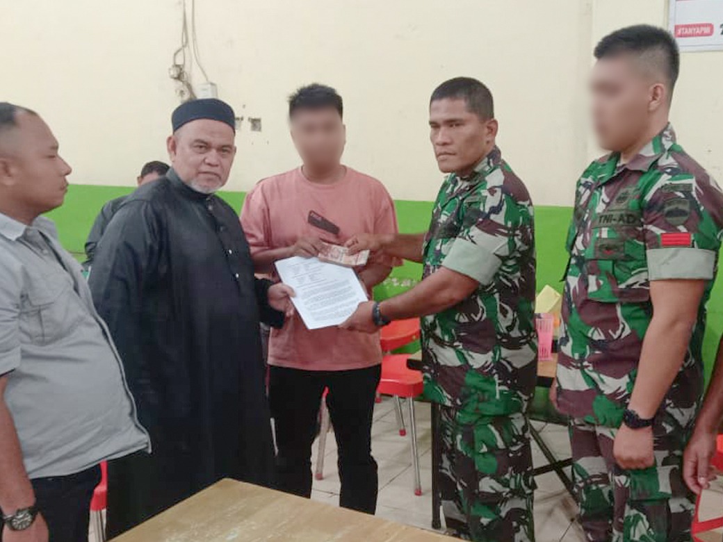 Kodam l/Bukit Barisan Berikan Klarifikasi Kasus Dugaan Perselingkuhan Oknum TNI
