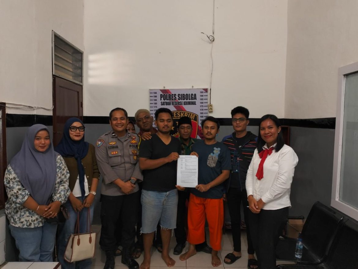 Kasus Pencurian Diselesaikan Dengan RJ, Dilaksanakan Polres Sibolga