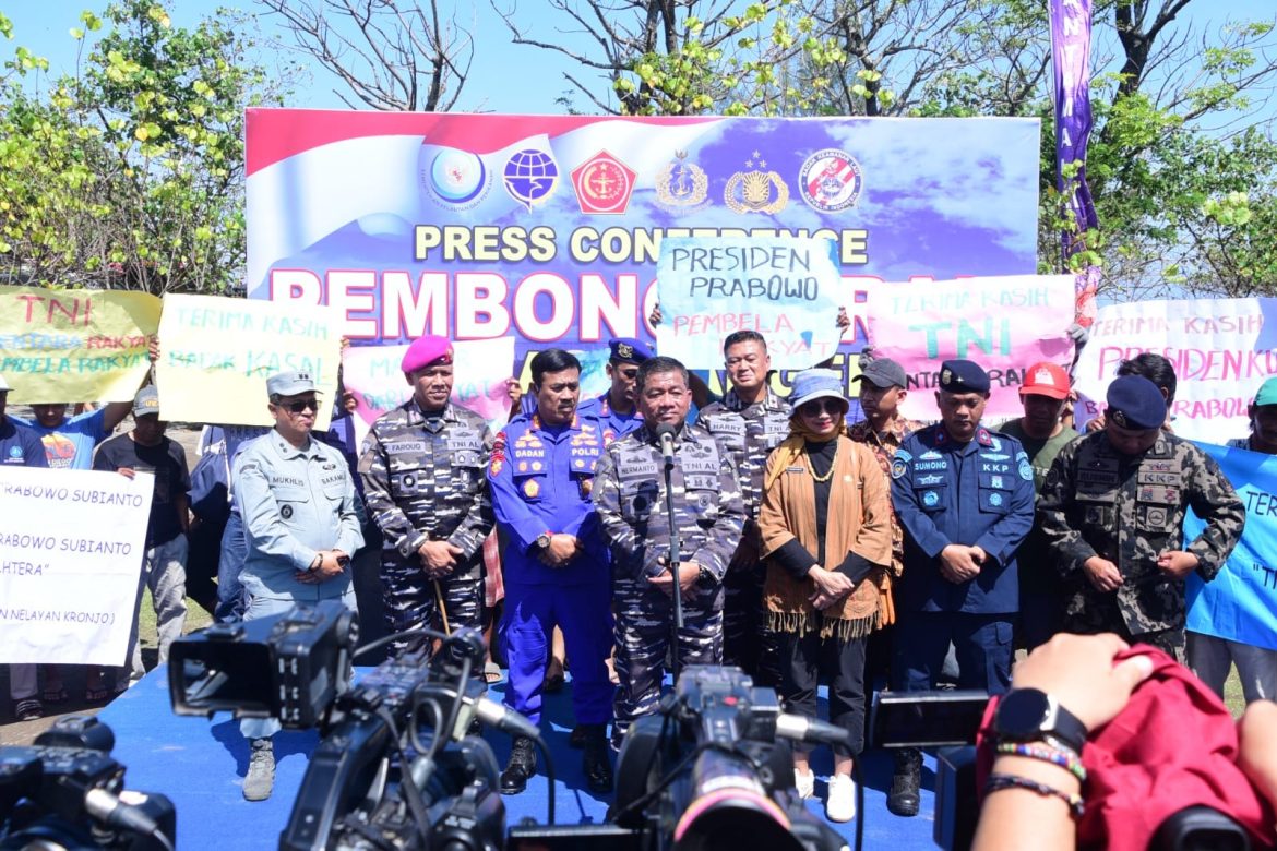 Apresiasi Nelayan Tanjung Pasir Kepada Satgas Marinir Pembongkaran Pagar Laut