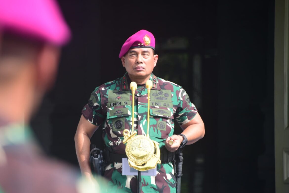 Danpasmar 1 Ikuti Acara Penerimaan Perwira Remaja Tandiktukpa Angkatan LIV