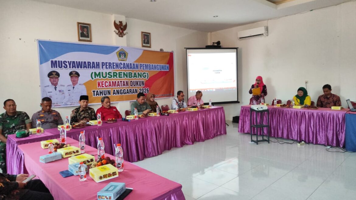 Peltu Gatot Hadiri Musrenbang Desa dalam Rangka Penyusunan Rencana Kerja Pemerintah Tahun 2026
