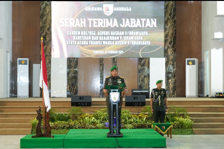 Empat Perwira Menengah Duduki Jabatan di Kodam V/Brawijaya