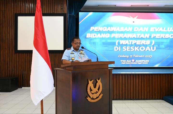 Tim Mabesau Laksanakan Wasev P5AU di Seskoau: Perkuat Pembinaan Personel TNI AU