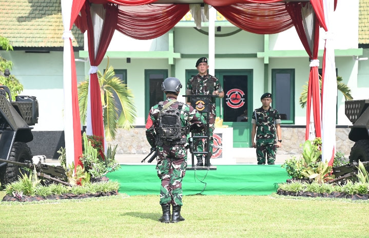 Pangdam V/Brawijaya Cek Kesiapan Yonif 500/Sikatan