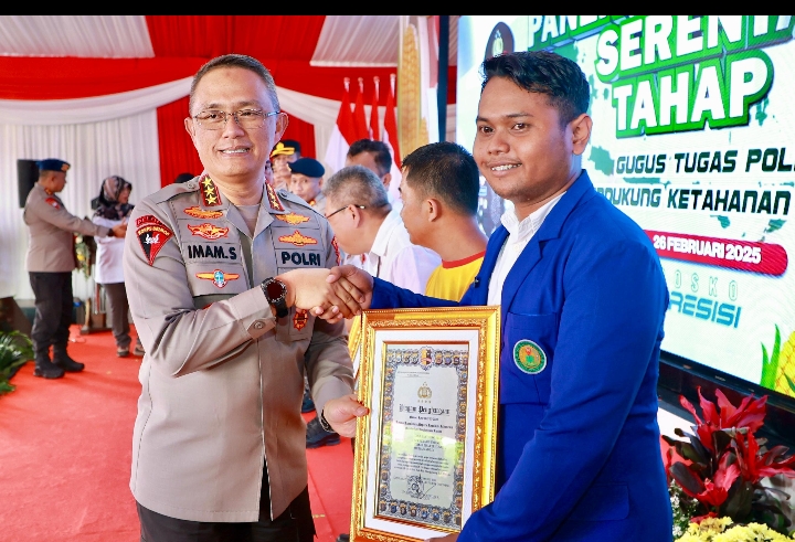 Dukung Ketahanan Pangan, Mahasiswa Madiun Terima Penghargaan dari Kapolri