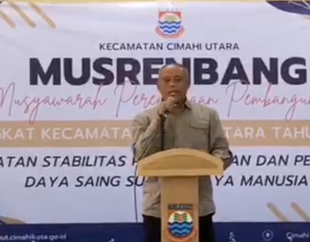 Ketua DPRD Kota Cimahi Turut Hadir pada Musrembang Kecamatan Cimahi Utara   