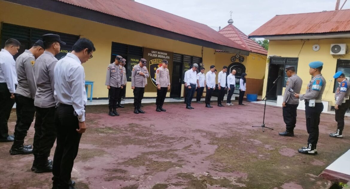 Polsek Indralaya Tekankan Pelayanan kepada Masyarakat, Utamakan Senyum, Sapa, dan Salam