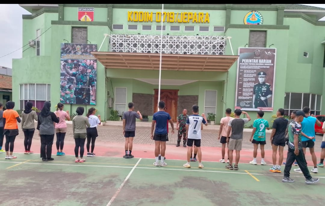 Program Inovatif Penyiapan Prajurit TNI Ala Kodim 0719 / Jepara “SERANI” (Siap dan Berani Menjadi TNI) Mulai Latihan dengan Program Bulan Ramadhan