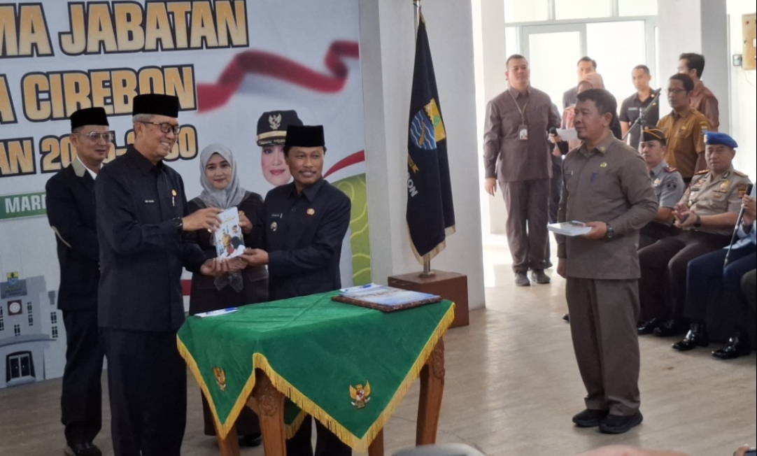 Dandim 0614 / Kota Cirebon hadiri Serah Terima Jabatan Walikota Cirebon Periode 2025-2030