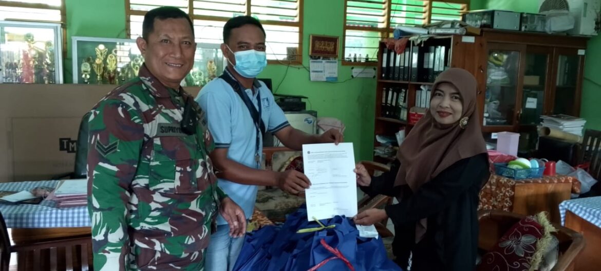 Babinsa Kelurahan Sunyaragi Laksanakan Pendampingan Pelaksanaan Makan Bergizi Gratis