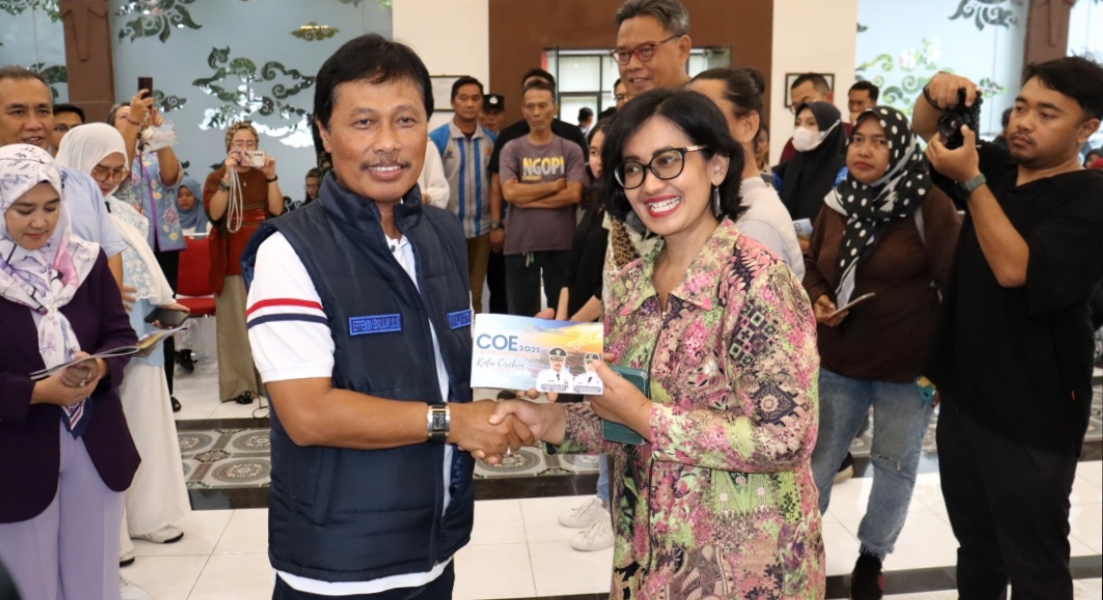 Wali Kota dan Wakil Wali Kota Cirebon Hadiri Peluncuran Calender of Event (CoE) Kota Cirebon