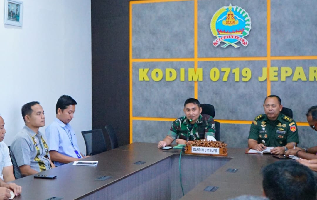 Dandim 0719 / Jepara Gelar Rapat Koordinasi Persiapan Bazar Pasar Murah Antisipasi Kenaikan Harga Sembako Menjelang Idul Fitri 1446 H