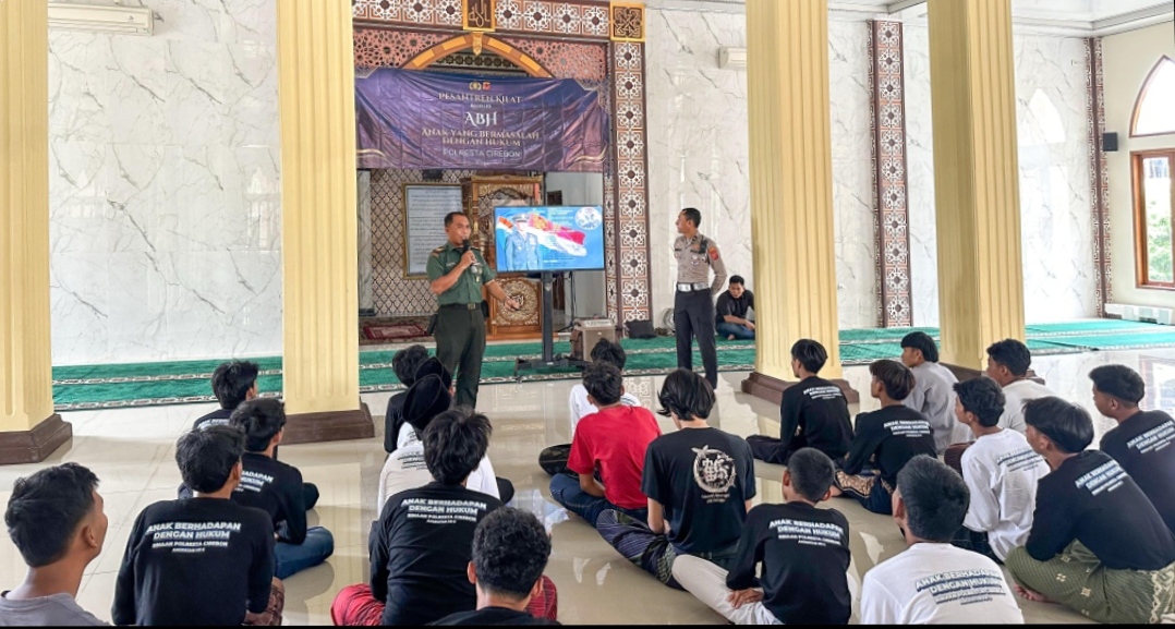 Di Hari Kedua, Pesantren ABH Angkatan 3 Polresta Cirebon Beri Keterampilan Pembuatan Es Lumut