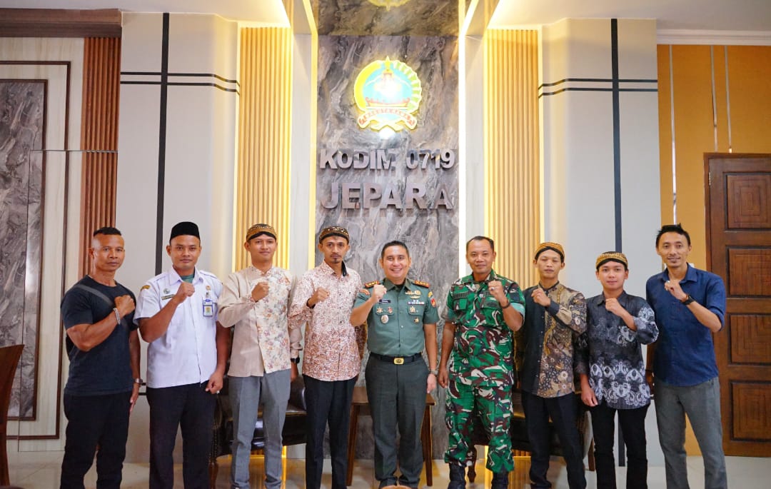 Terima Audiensi dari Yayasan Praja Hadipuran Manunggal, Dandim 0719 / Jepara Berharap Anggota Kodim bisa Menjadi Magnet Budaya di Kabupaten Jepara