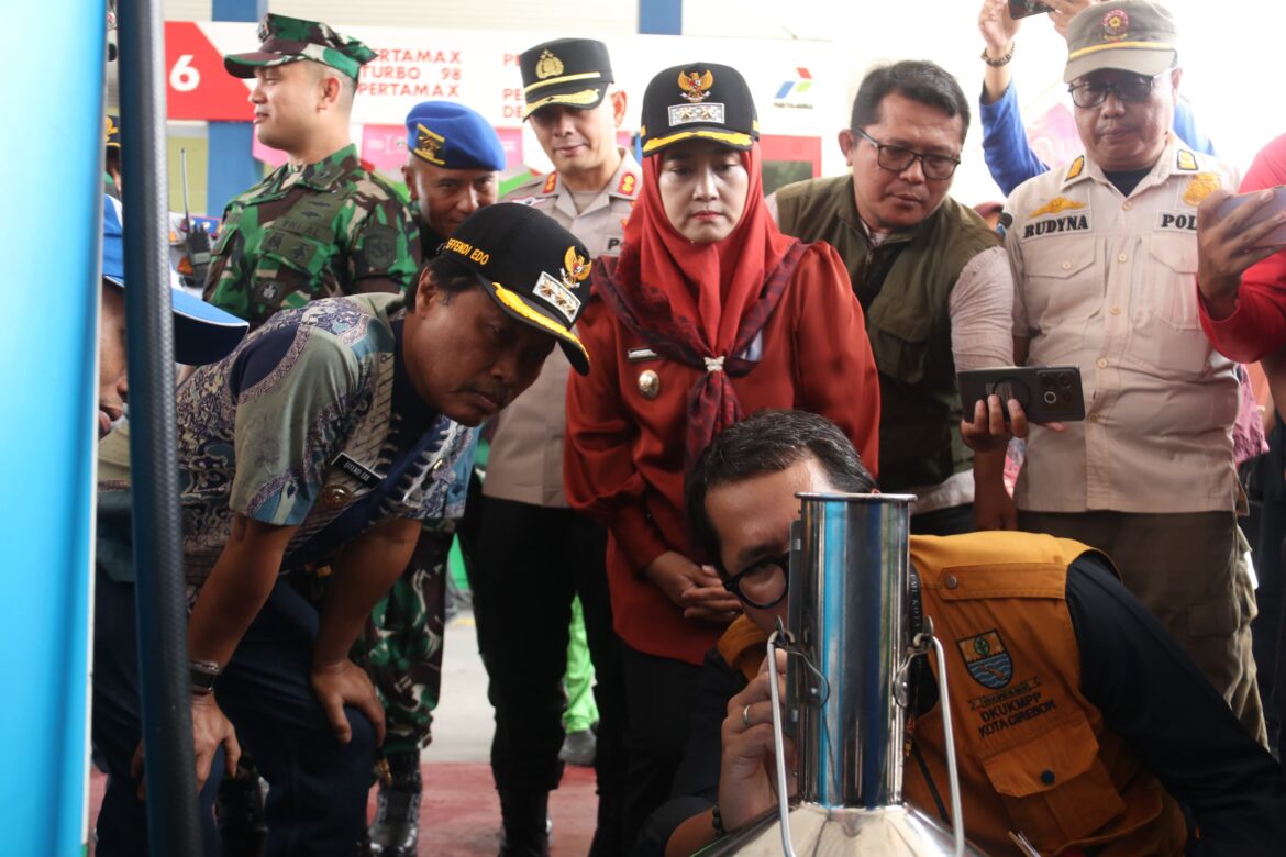 Monitoring SPBU Jelang Lebaran, Pemkot Cirebon Pastikan Ketersediaan BBM dan Ketepatan Takaran