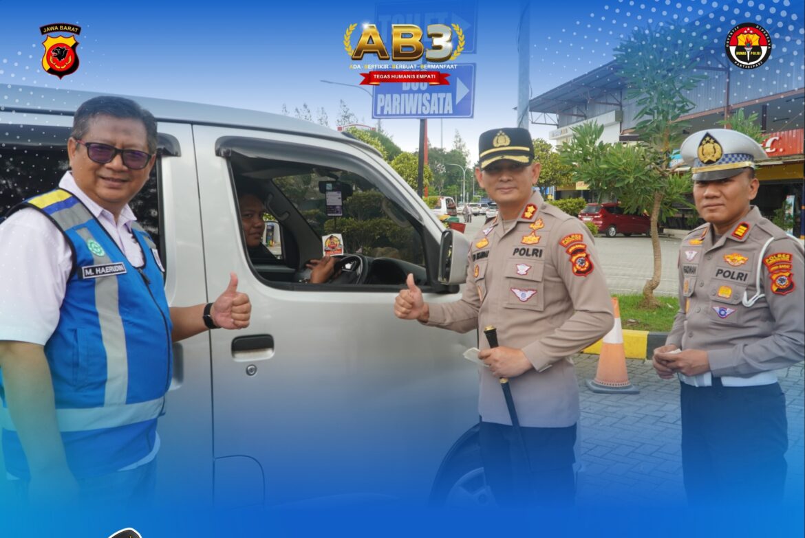 Jelang Mudik Lebaran, Kapolres Cirebon Kota Sosialisasikan Keselamatan Berkendara